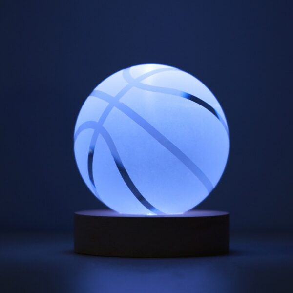 Lampada Led Sfera Media Basketball USB