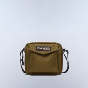 Napapijri Borsa a Tracolla Voyage Dark Olive Beauty su linait