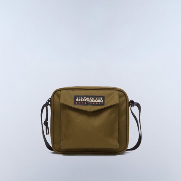Napapijri Borsa a Tracolla Voyage Dark Olive Beauty su linait