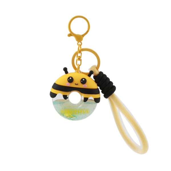 Portachiavi Donut Bee