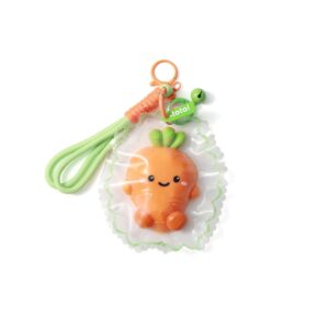 Portachiavi Jellypop Con Moschettone Carrie Carrot