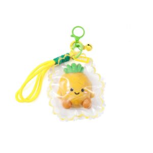 Portachiavi Jellypop Con Moschettone Poppy Pineapple