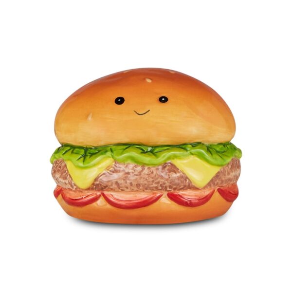 Salvadanaio In Ceramica Cartomani Fell At Home Hamburger