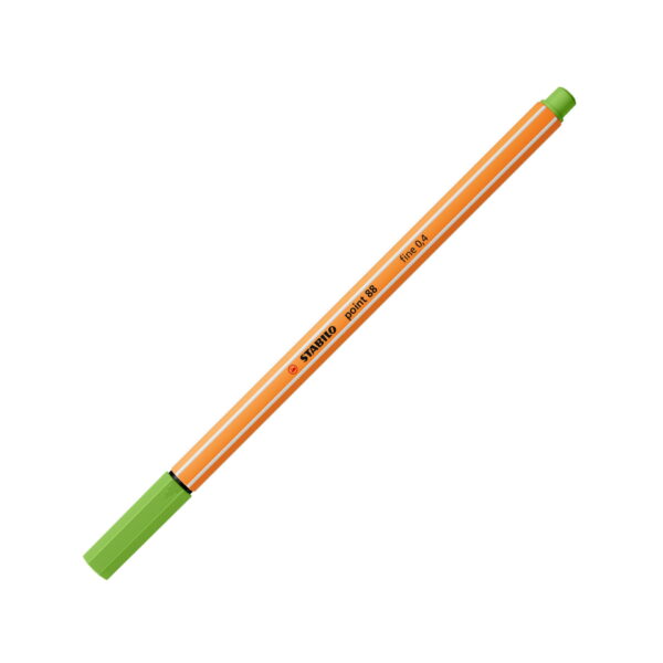 Penna fineliner - STABILO point 88 - Verde Mela #33