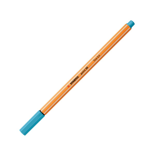 Penna fineliner - STABILO point 88 - Azzurro