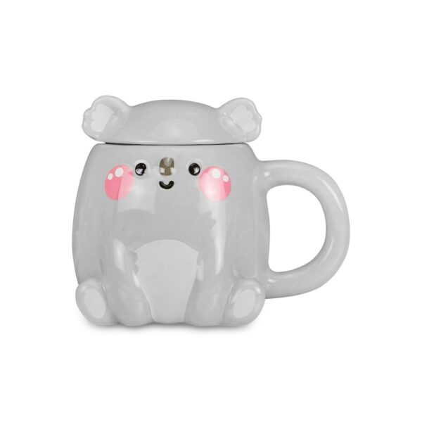 Tazza in Ceramica con Manico e Coperchio Chill & Refill Cartomania Koala