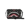 Pochette Sprayground GRAY PEEKING CHARACTER su linait
