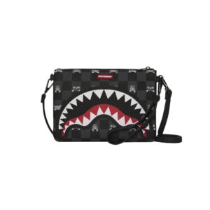Pochette Sprayground GRAY PEEKING CHARACTER su linait