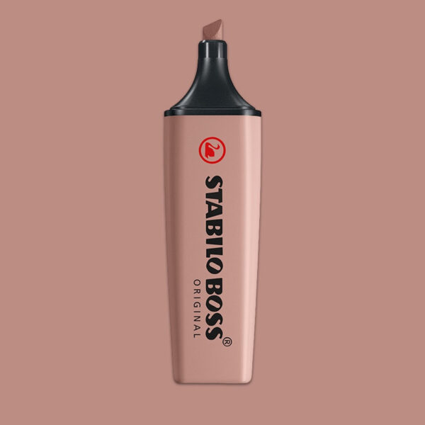 Evidenziatore - STABILO BOSS NATURECOLORS - Fava di Cacao