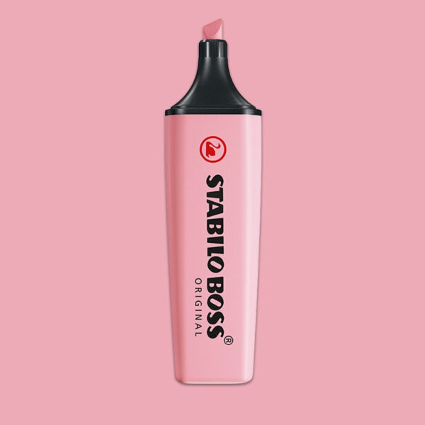 Evidenziatore - STABILO BOSS ORIGINAL PASTEL - Rosa Antico
