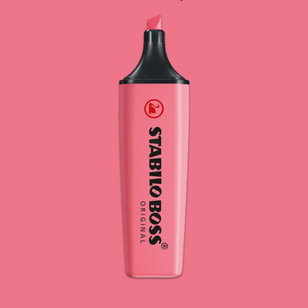 Evidenziatore - STABILO BOSS ORIGINAL PASTEL - Fior di Ciliegio