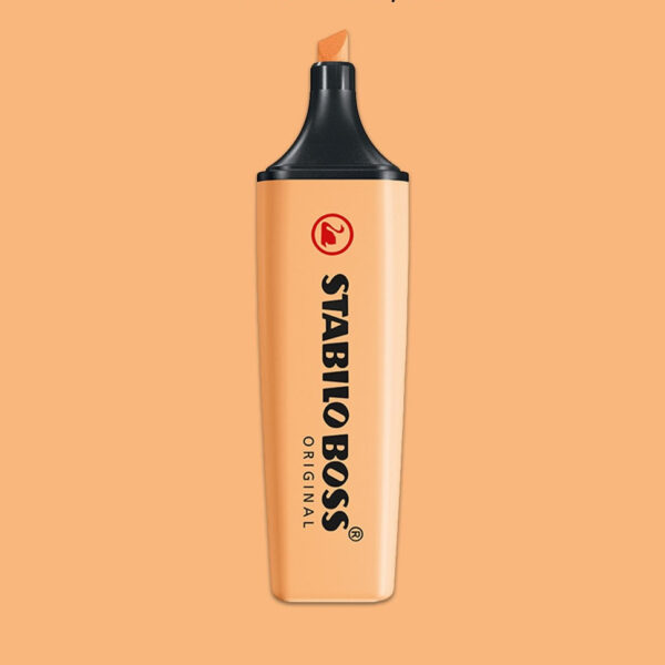 Evidenziatore - STABILO BOSS ORIGINAL PASTEL - Arancione Papaya