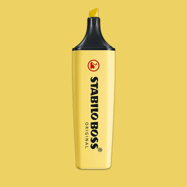 Evidenziatore - STABILO BOSS ORIGINAL PASTEL - Giallo Banana