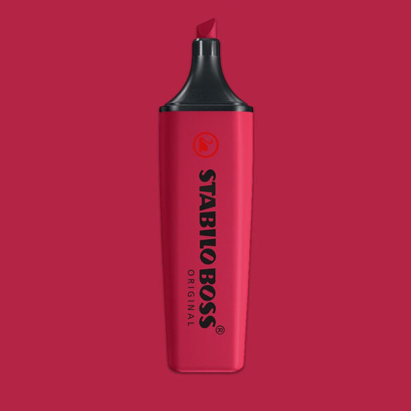 Evidenziatore Stabilo Boss NatureColors Wildflowers Borgogna