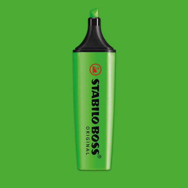 Evidenziatore - STABILO BOSS ORIGINAL - Verde