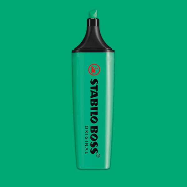 Evidenziatore - STABILO BOSS ORIGINAL - Turchese