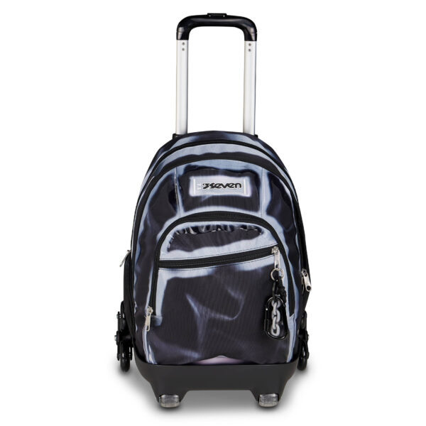 Trolley Jack 8 Ruote Detach Seven SHADOWS OF COLOR Nero Grigio su linait