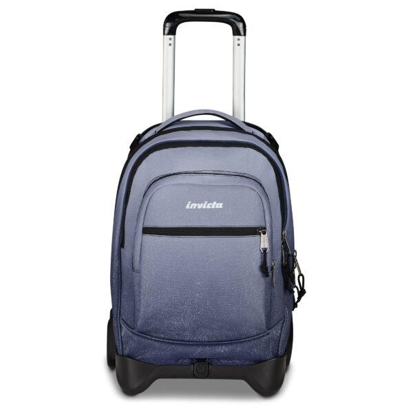 Trolley Invicta Scuola Plug SHINE Jet Black Nero su linait