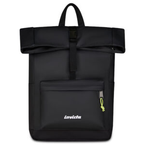 Invict-ACT Fold Slim Invicta City Jet Black Nero su linait