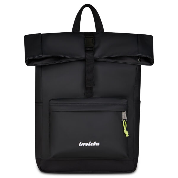 Invict-ACT Fold Slim Invicta City Jet Black Nero su linait