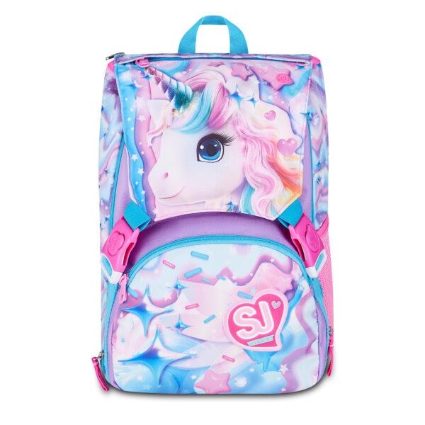 Zaino Sdoppiabile Grande Sj Gang GLOW LED UNICORN GIRL su linait
