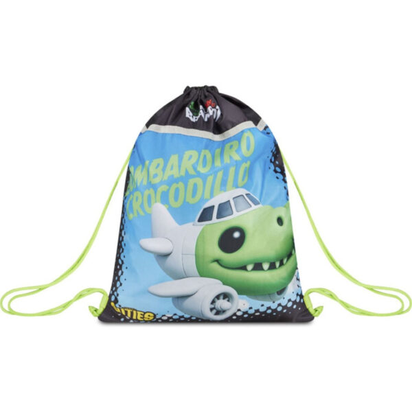 Sacca Free BRAINROT Bombardiro Crocodillo Skifidoll su linait