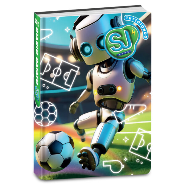 Diario SJ Gang  Wondrous Boy Datato 2026/27 Imbottito Robot su linait