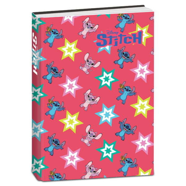Diario Lilo e Stitch Teens Non Datato12 mesi 2026/27 11.5x15.5cm Rosso su linait