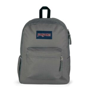 Zaino Jansport CROSS TOWN 26 LT mono scomparto Graphite Grey su linait