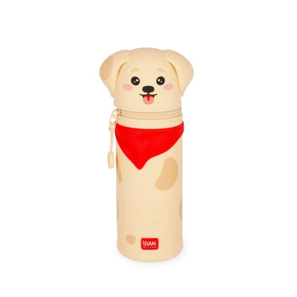 Astuccio Legami 2 in 1 in morbido silicone Kawaii Dog Golden Retriver su linait