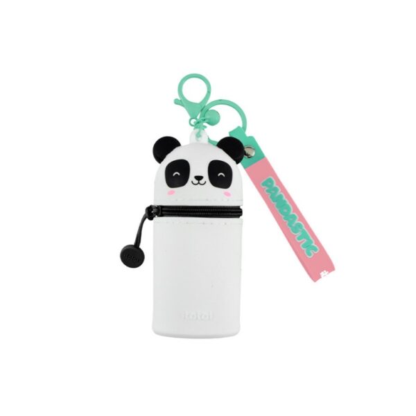 Portamonete con Portachiavi Mini Kawaii Pandastic