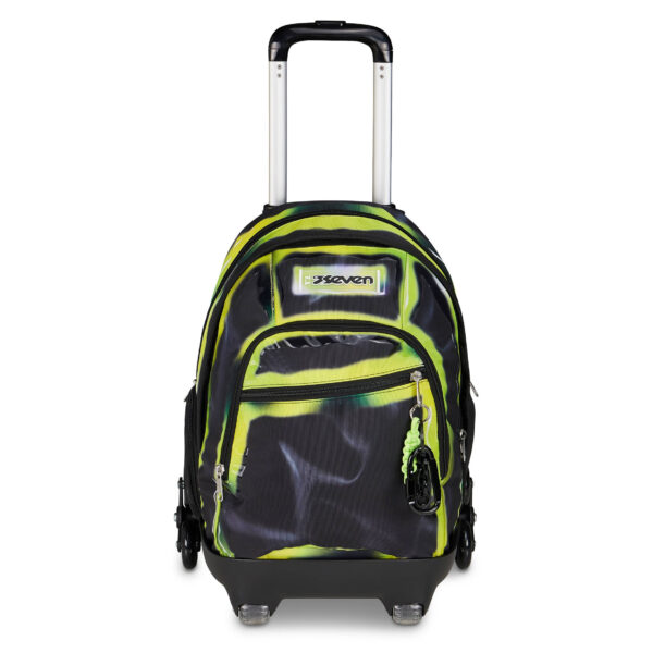Trolley Jack 8 Ruote COMBY Detach Seven SHADOWS OF COLOR Nero Giallo su linait
