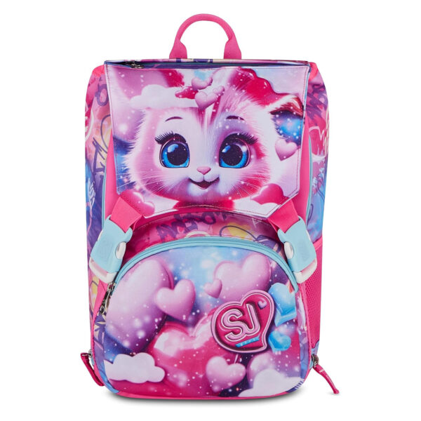SJ GANG Zaino Estensibile Cuccioli Femminile Rosa su linait