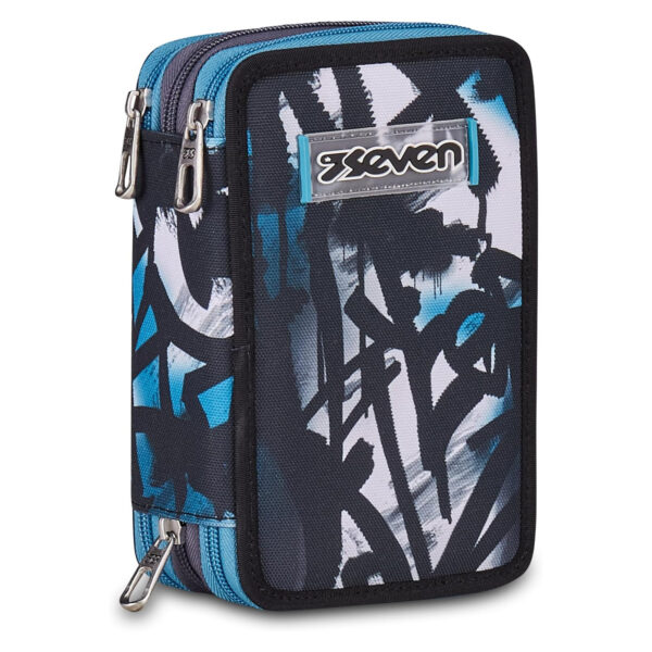 Seven Astuccio Scuola Elementare 3 scomparti Write Up Bambino Ragazzo