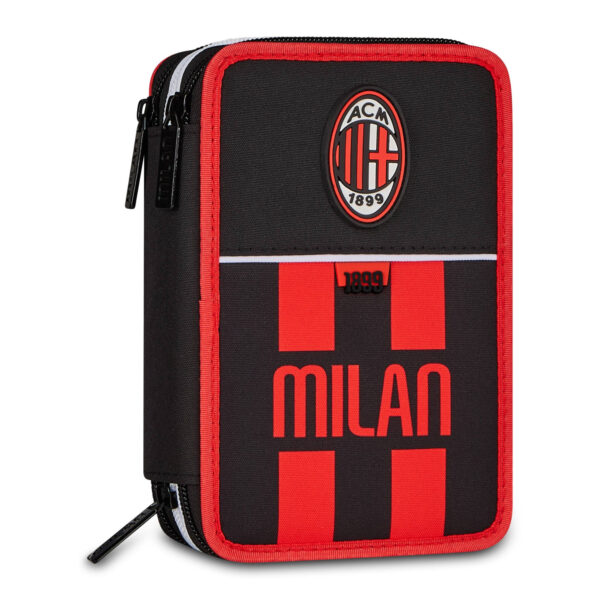 Astuccio 3 Zip Scuola Milan Since 1899 su linait