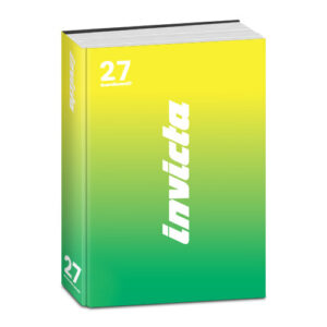 Diario Invicta 2026/27 Datato 16 Mesi 13.5x18.5 cm Cartonato Verde su linait