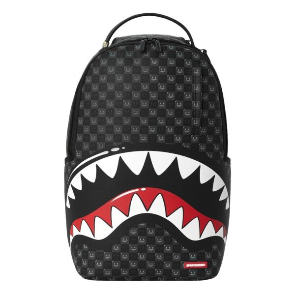 Zaino Sprayground SHARKS IN PARIS WTF BUBBLY BLACK CHECK su linait