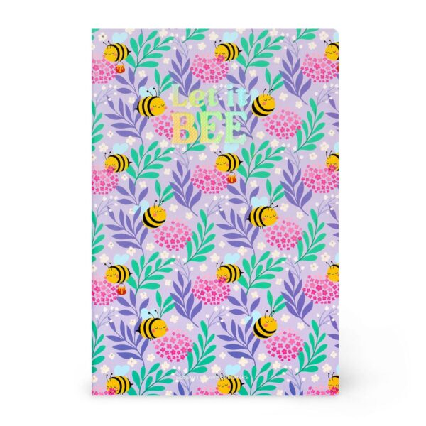 PLAIN NOTEBOOK - QUADERNO - MEDIUM - BEE su linait