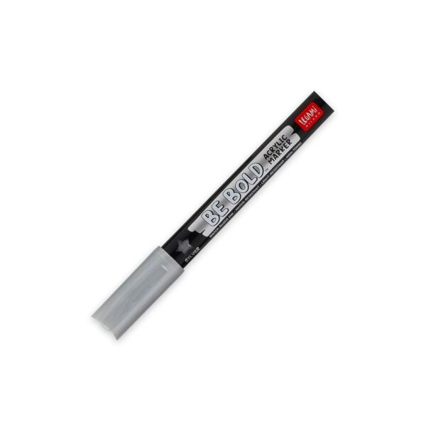 Pennarello Acrilico Legami Be Bold Argento su linait