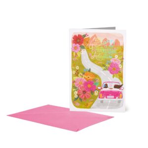 LARGE GREETING CARD - FRIENDSHIP CAR su linait