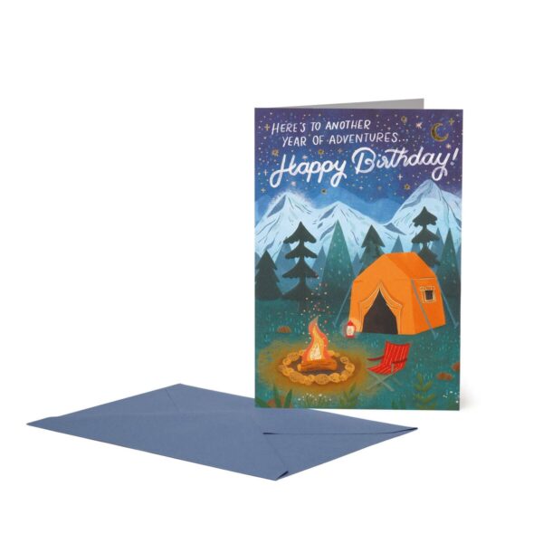 LARGE GREETING CARD - NEW ADVENTURE su linait