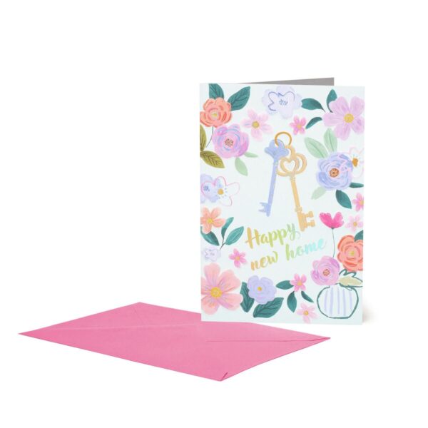 LARGE GREETING CARD - NEW HOME su linait