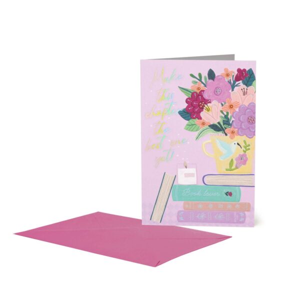 LARGE GREETING CARD - NEXT CHAPTER BOOK su linait