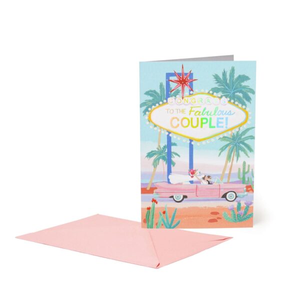LARGE GREETING CARD - FABULOUS COUPL su linait