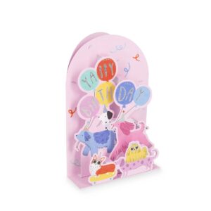 Biglietto Pop-Up GREETING CARD Happy Birthday su linait