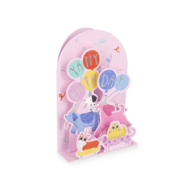 Biglietto Pop-Up GREETING CARD Happy Birthday su linait