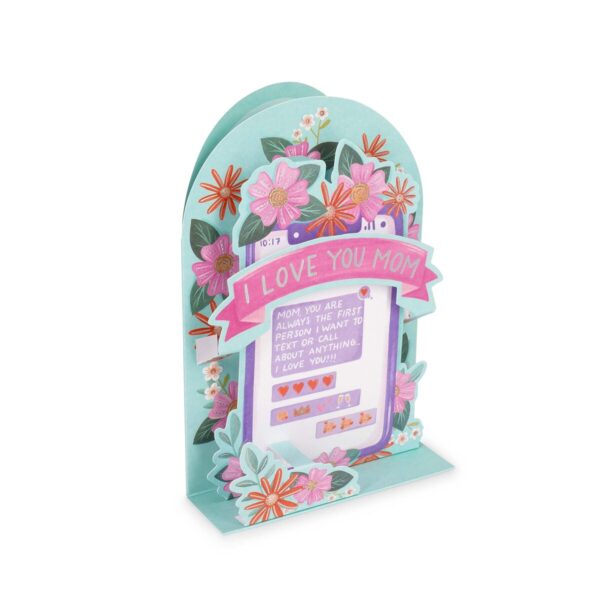 Biglietto Pop-Up GREETING CARD I Love You Mom su linait