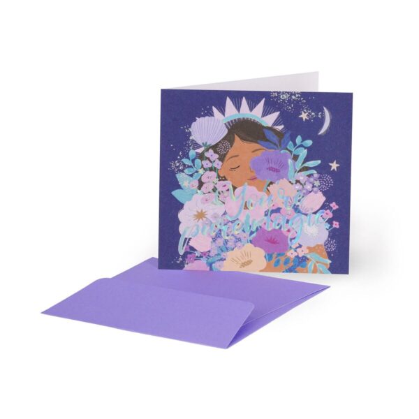 SMALL GREETING CARD - PURE MAGIC su linait