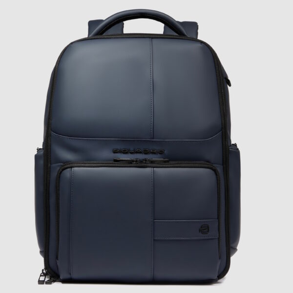 Zaino Piquadro Porta PC 15,6 in Tessuto Gommato WOLLEM Blu