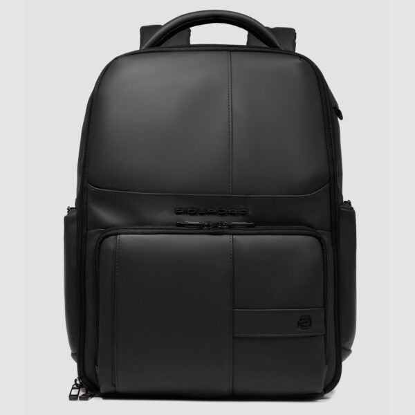 Zaino Piquadro Porta PC 15,6 in Tessuto Gommato WOLLEM Nero